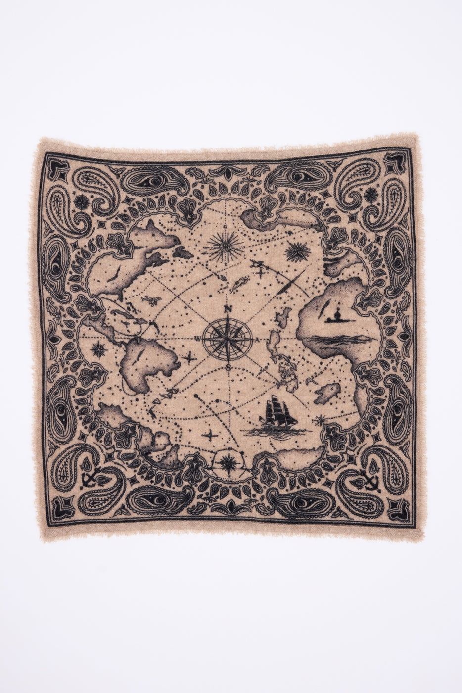 Bandana pequeño Vasco - Beige crema - Mujer