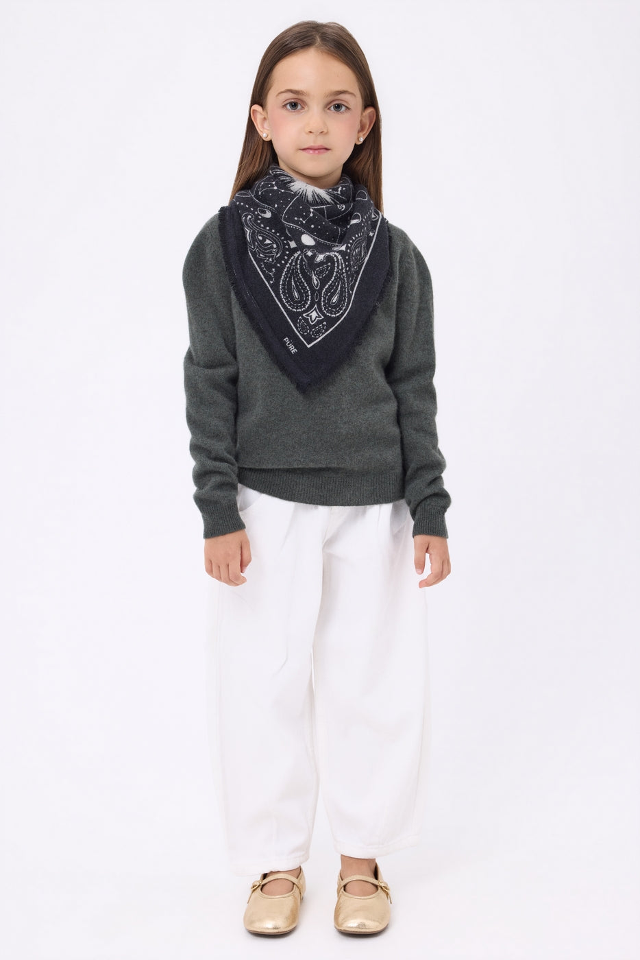 Petit Bandana Zodiac - Noir - Enfant