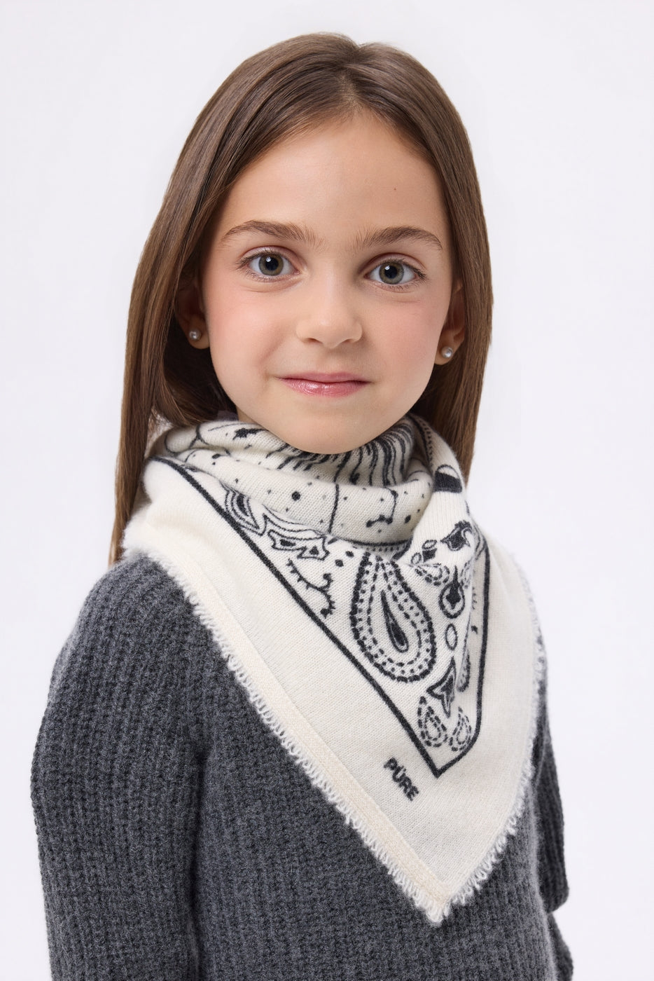 Bandana pequeño Zodiac - Blanco - Niño
