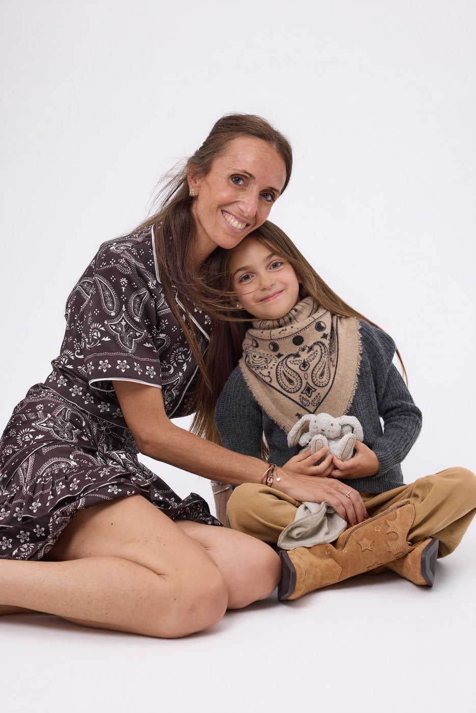 Small Zodiac Bandana - Cream Beige - Kids