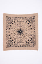 Petit Bandana Zodiac - Beige Creme - Femme
