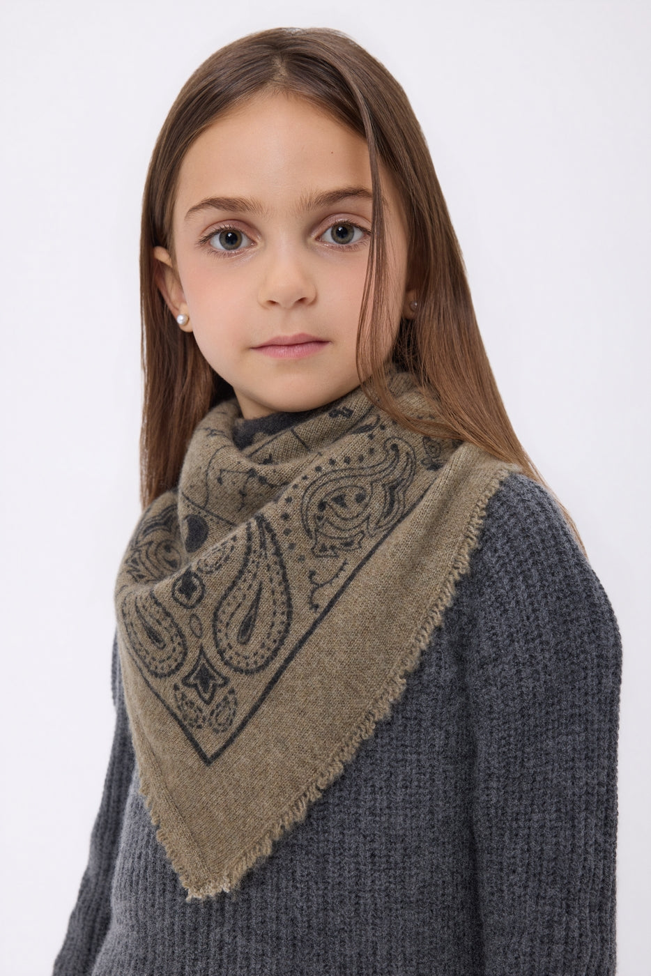 Bandana pequeño Zodiac - Caqui jaspeado - Niño