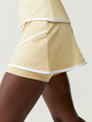 Falda Smash - Amarillo suave/Blanco - Mujer