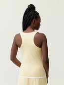 Top Smash - Jaune Doux/Blanc - Femme