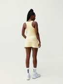 Falda Smash - Amarillo suave/Blanco - Mujer