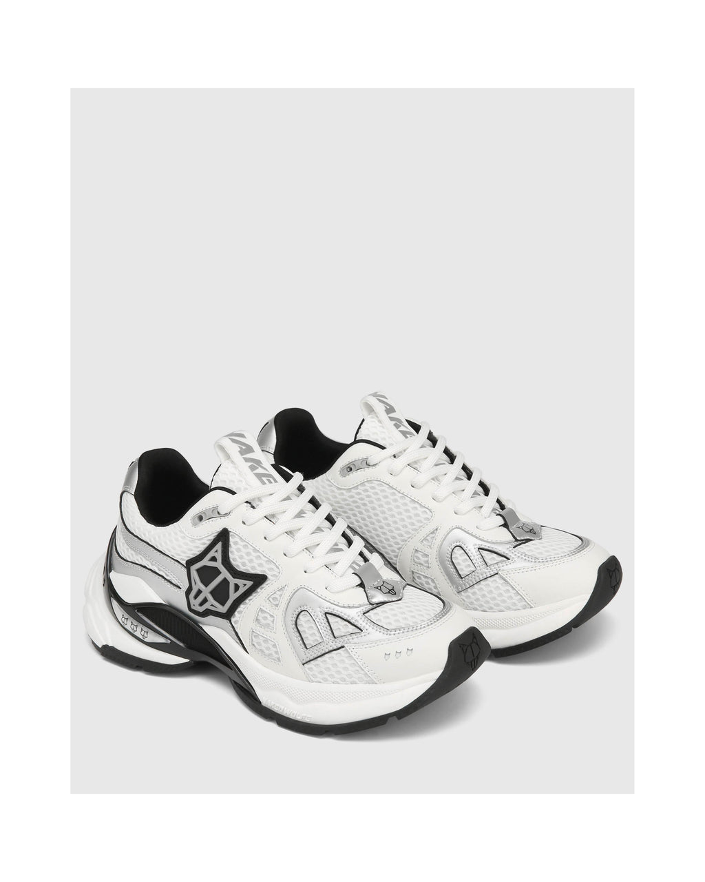 Zapatillas Smash - Blanco/Plateado - Mujer