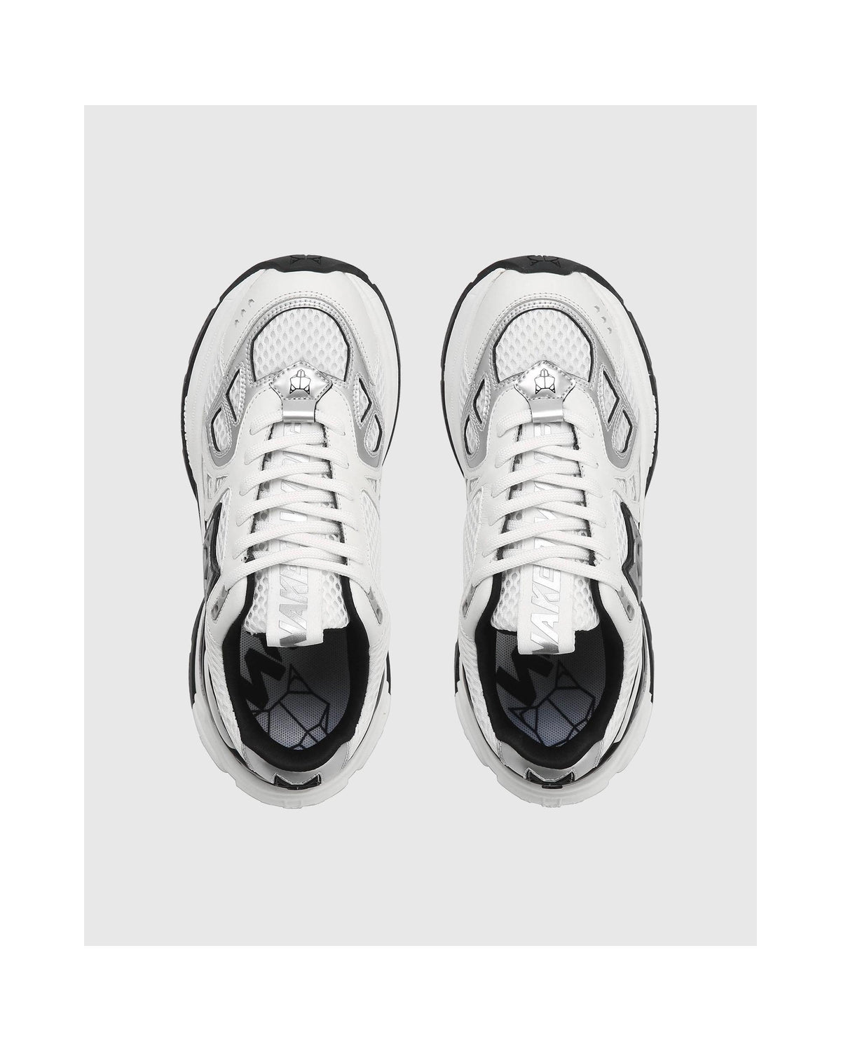 Zapatillas Smash - Blanco/Plateado - Mujer