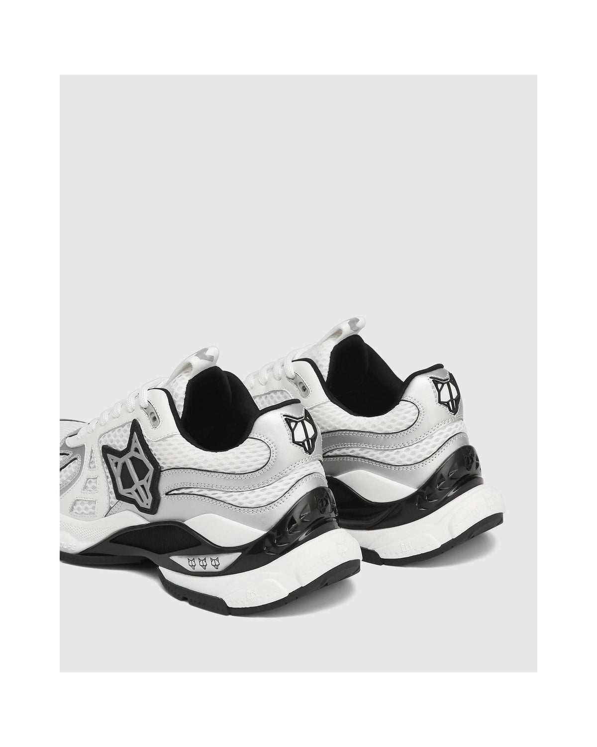 Zapatillas Smash - Blanco/Plateado - Mujer