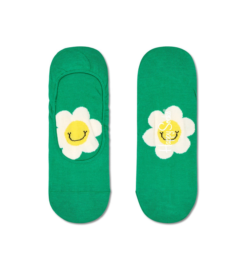 Smiley Daisy Lined Socks - Mixed