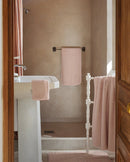 Paire De Serviettes Main - Rose