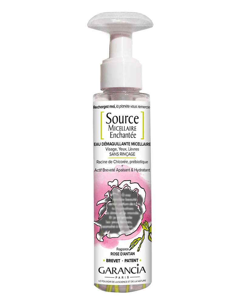 Laboratoire Garancia Nettoyants & Démaquillants Source Micellaire Enchantée Parfum Rose - Flacon 100ml