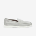 Yacht Loafer M - Suede - Perle