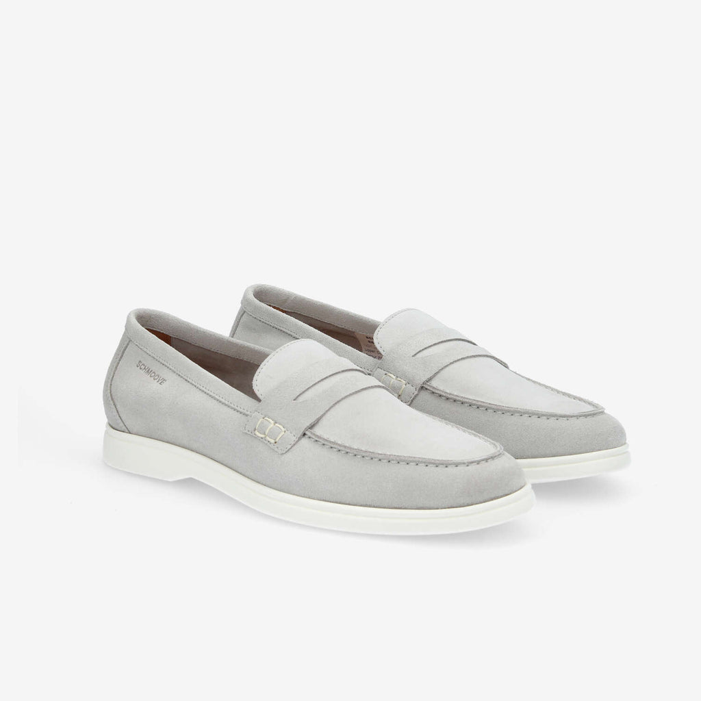 Yacht Loafer M - Suede - Perle