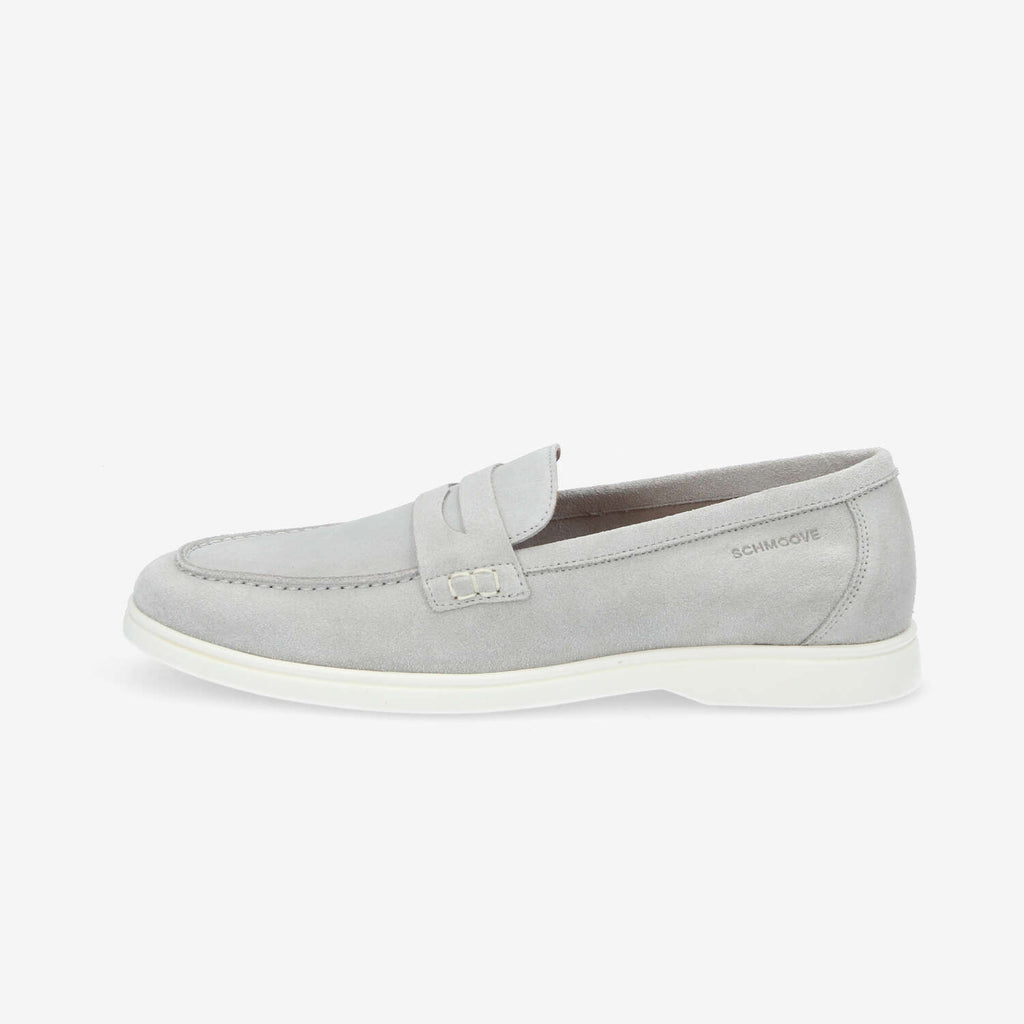 Yacht Loafer M - Suede - Perle