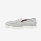 Yacht Loafer M - Suede - Perle