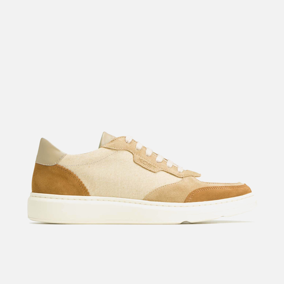Basket Snooze T - Taupe/Ecru/Cognac