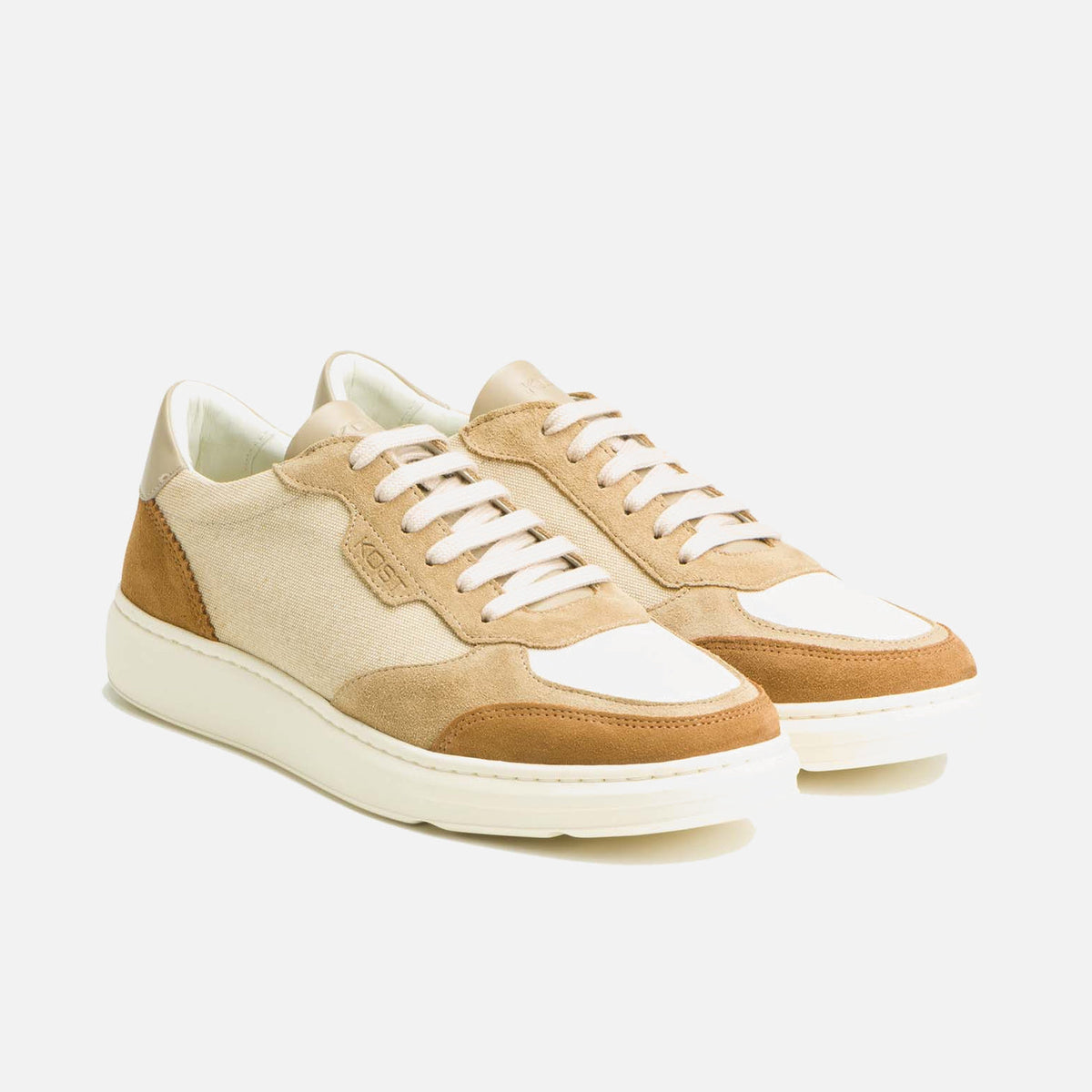 Basket Snooze T - Taupe/Ecru/Cognac