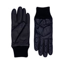 Gants Snowy Cuir Et Nylon Doublés Alpaga - Noir Tactile - Homme