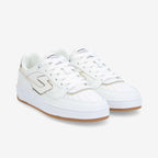 Brooklyn Court W - Nappa/Metal - White/Gold