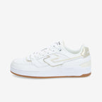 Brooklyn Court W - Nappa/Metal - White/Gold