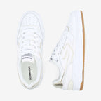 Brooklyn Court W - Nappa/Metal - White/Gold