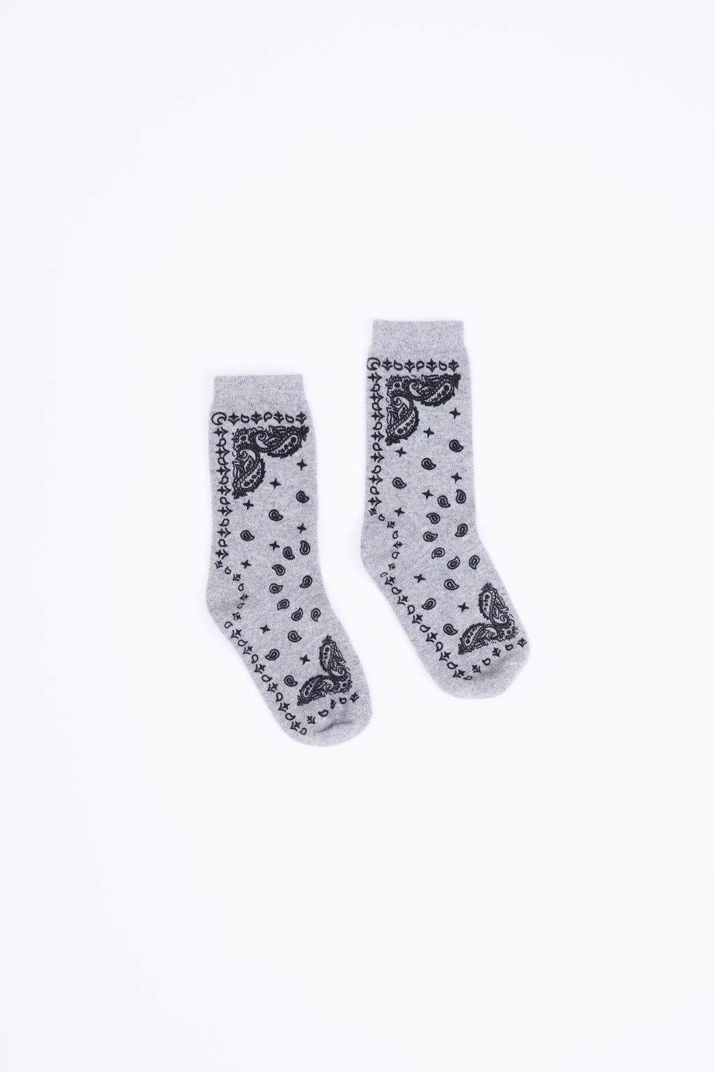 Chaussettes Bandana Presley - Grey Noir - Mixte