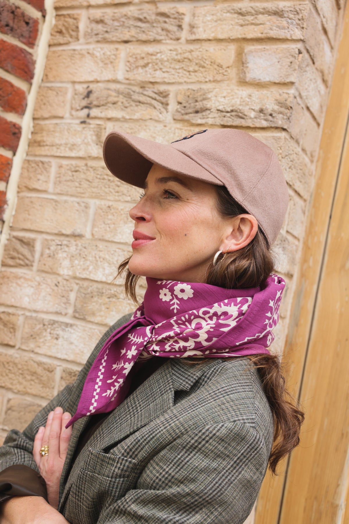 Foulard Adulte Mysore Bandana Violet