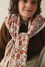 Foulard Adulte Delhi Brique