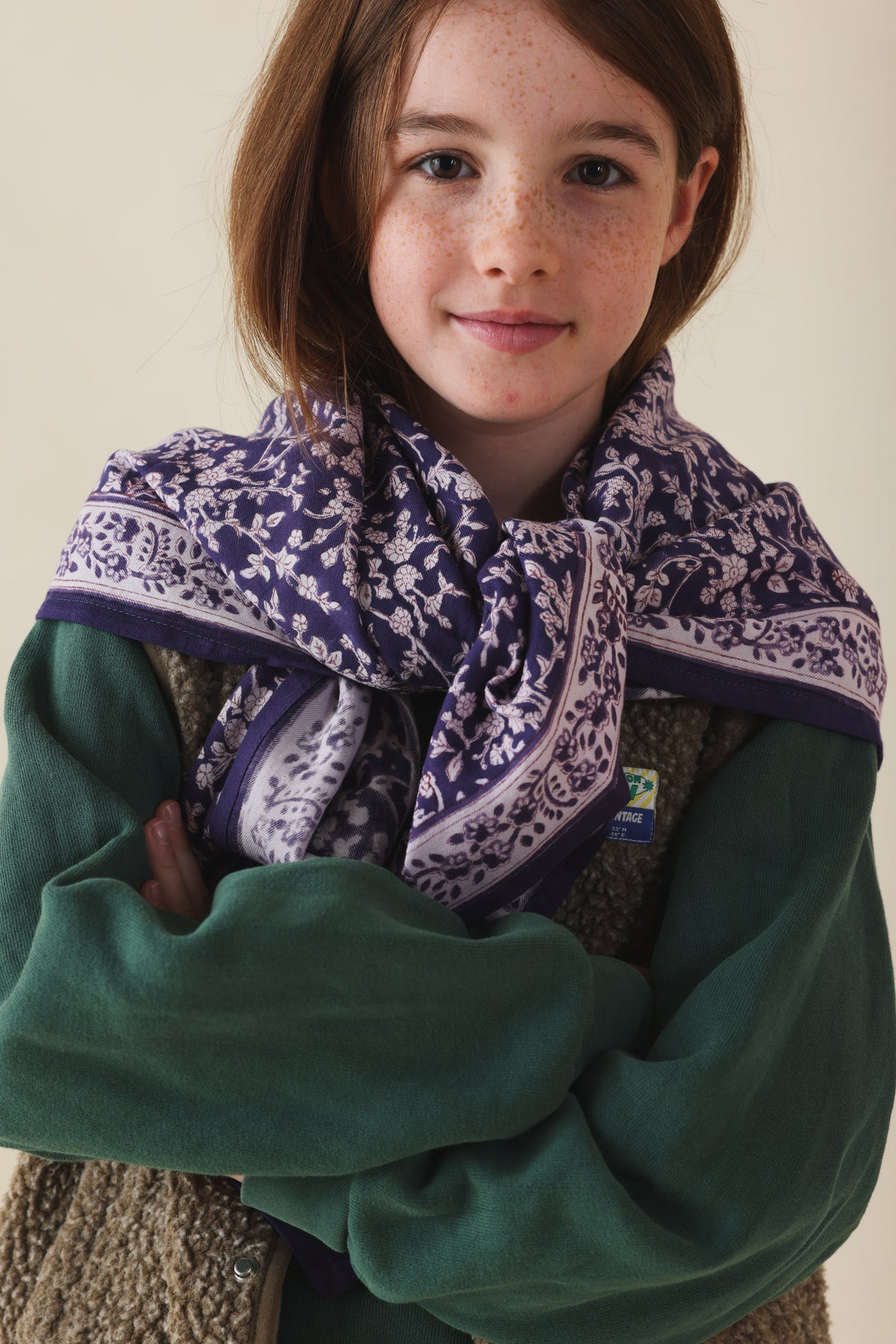 Foulard Adulte Bhopal Violet