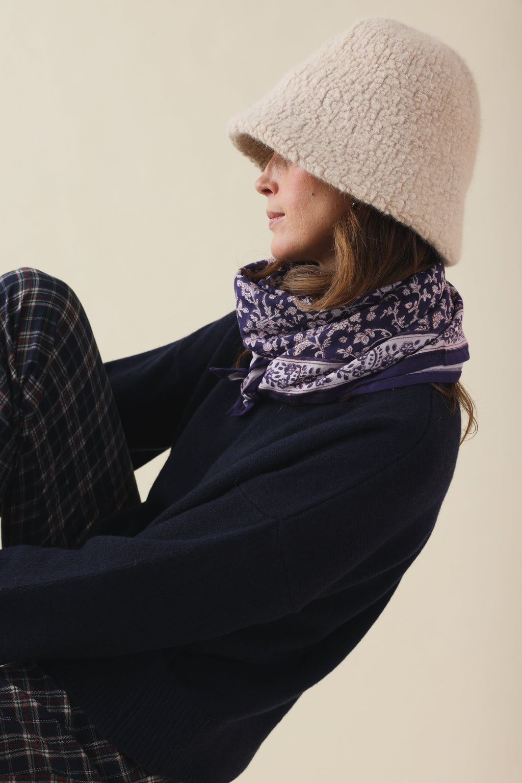 Foulard Adulte Bhopal Violet