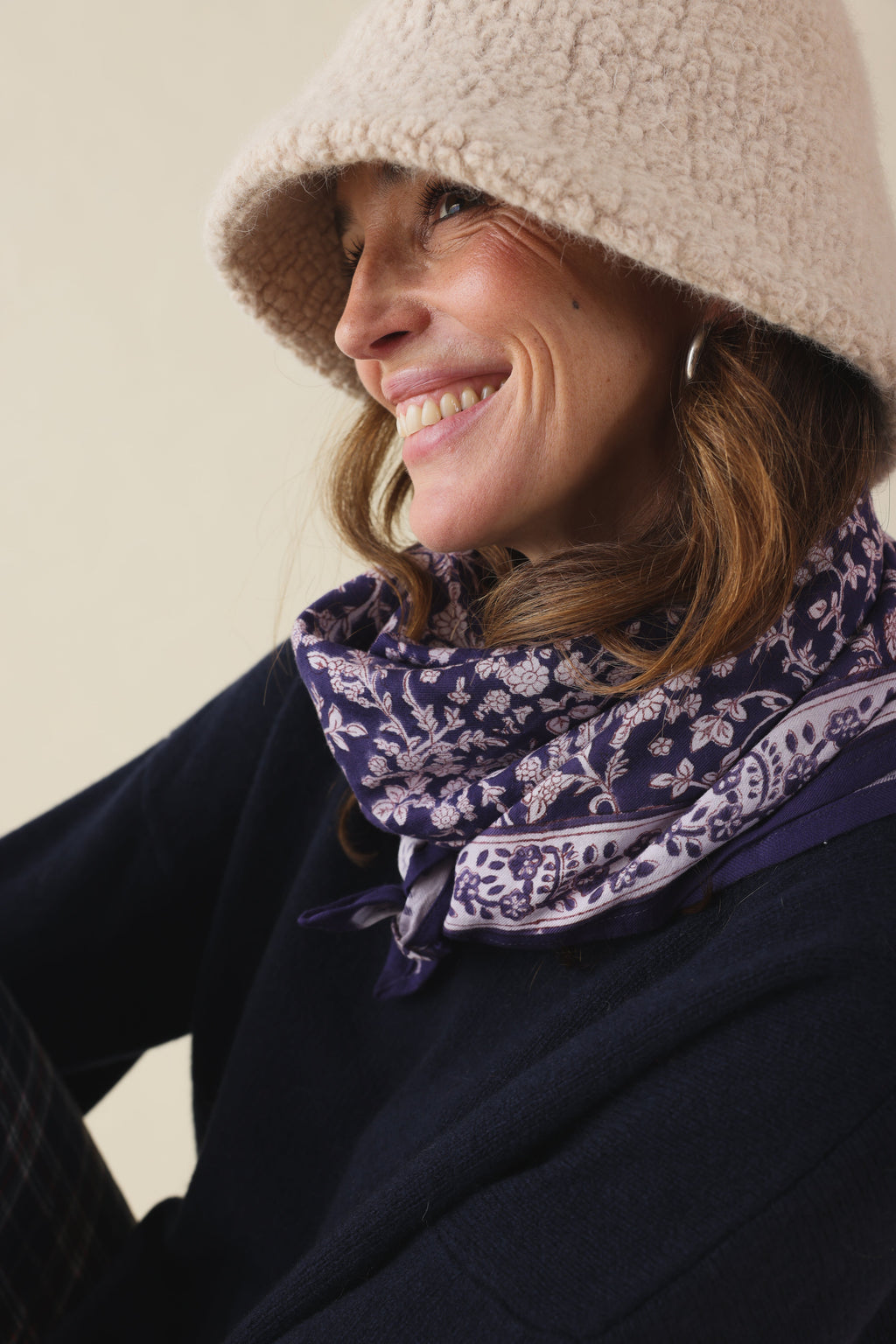 Foulard Adulte Bhopal Violet