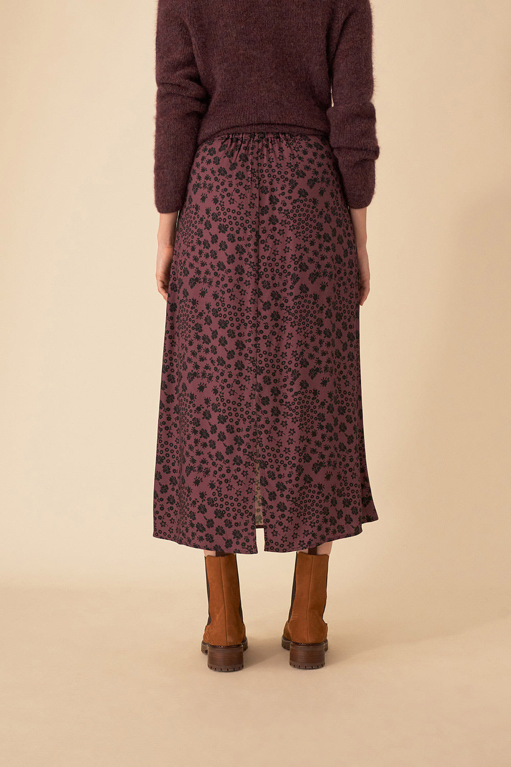Sofiana Skirt - Berry