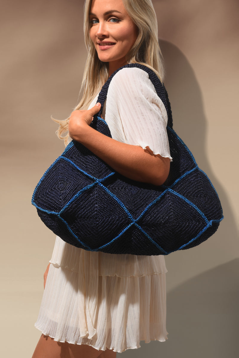 Sohane bag - Blue & Purple