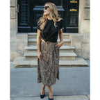 Soho Skirt - Leopard