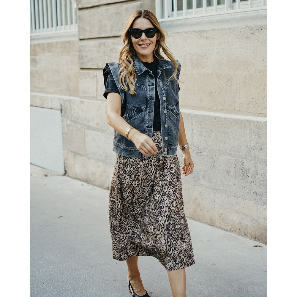 Soho Skirt - Leopard