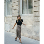Soho Skirt - Leopard