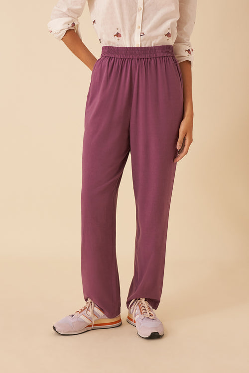 Soka Pants - Violet