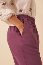Soka Trousers - Violet