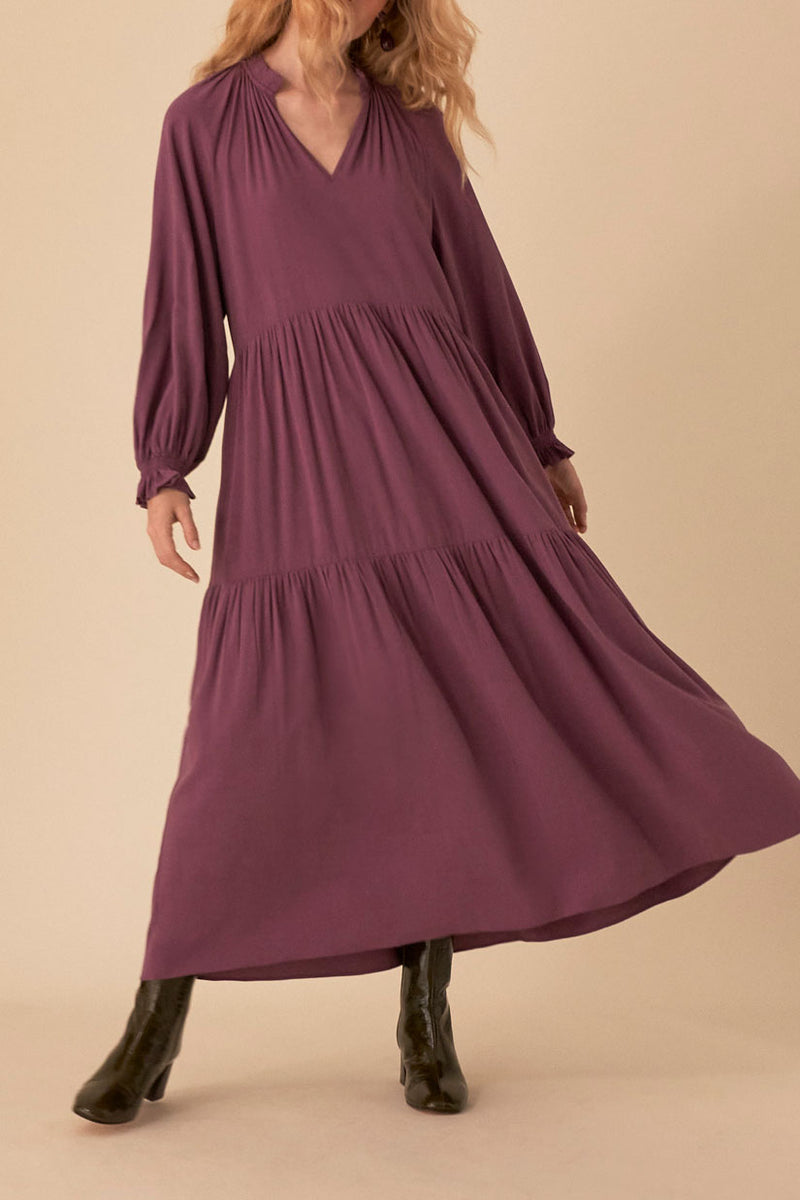 Sokina Dress - Violet