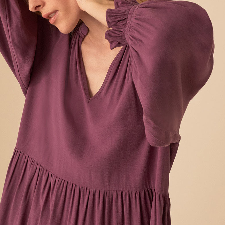 Sokina Dress - Violet