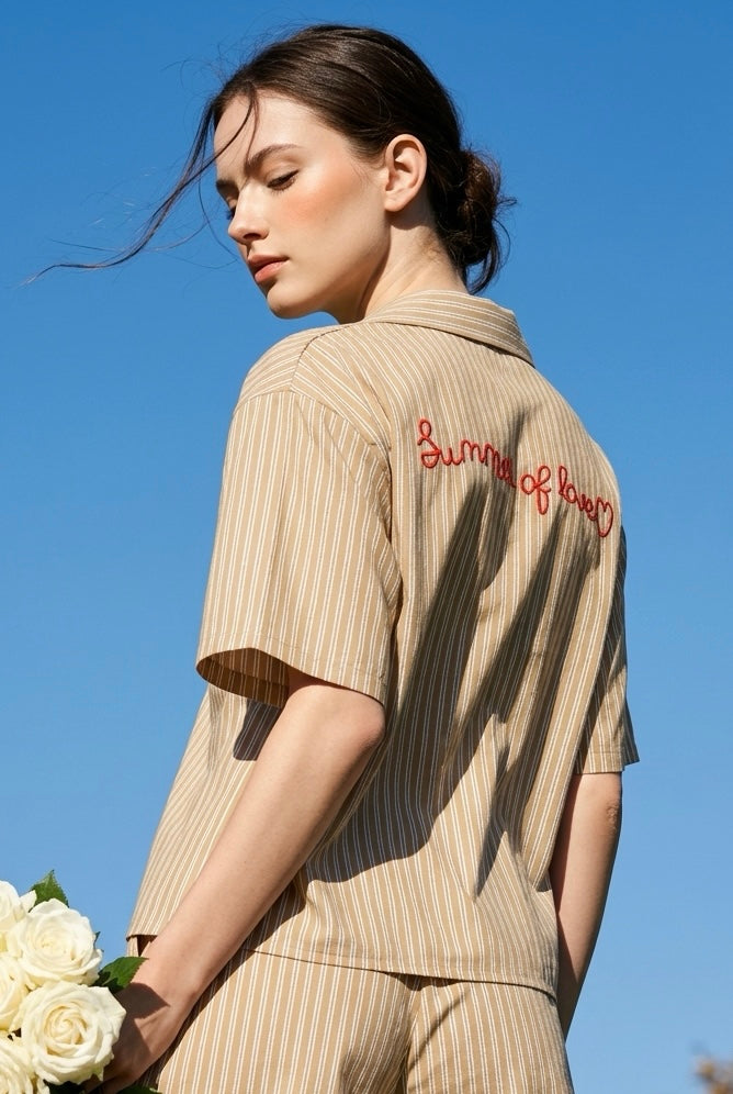 Camisa Sol - Beige