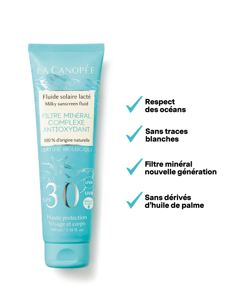 Fluide Solaire Lacté Spf30