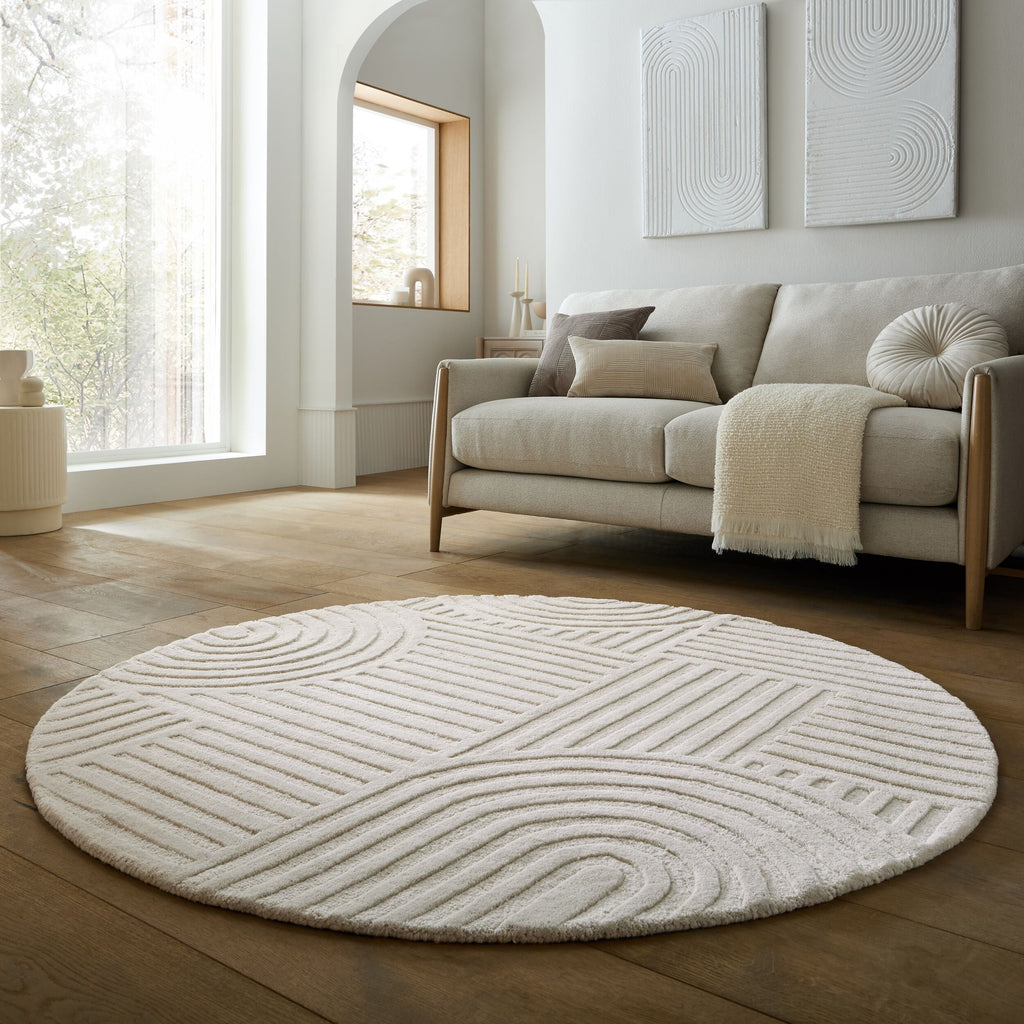 Zen Garden - Rund ullmatta