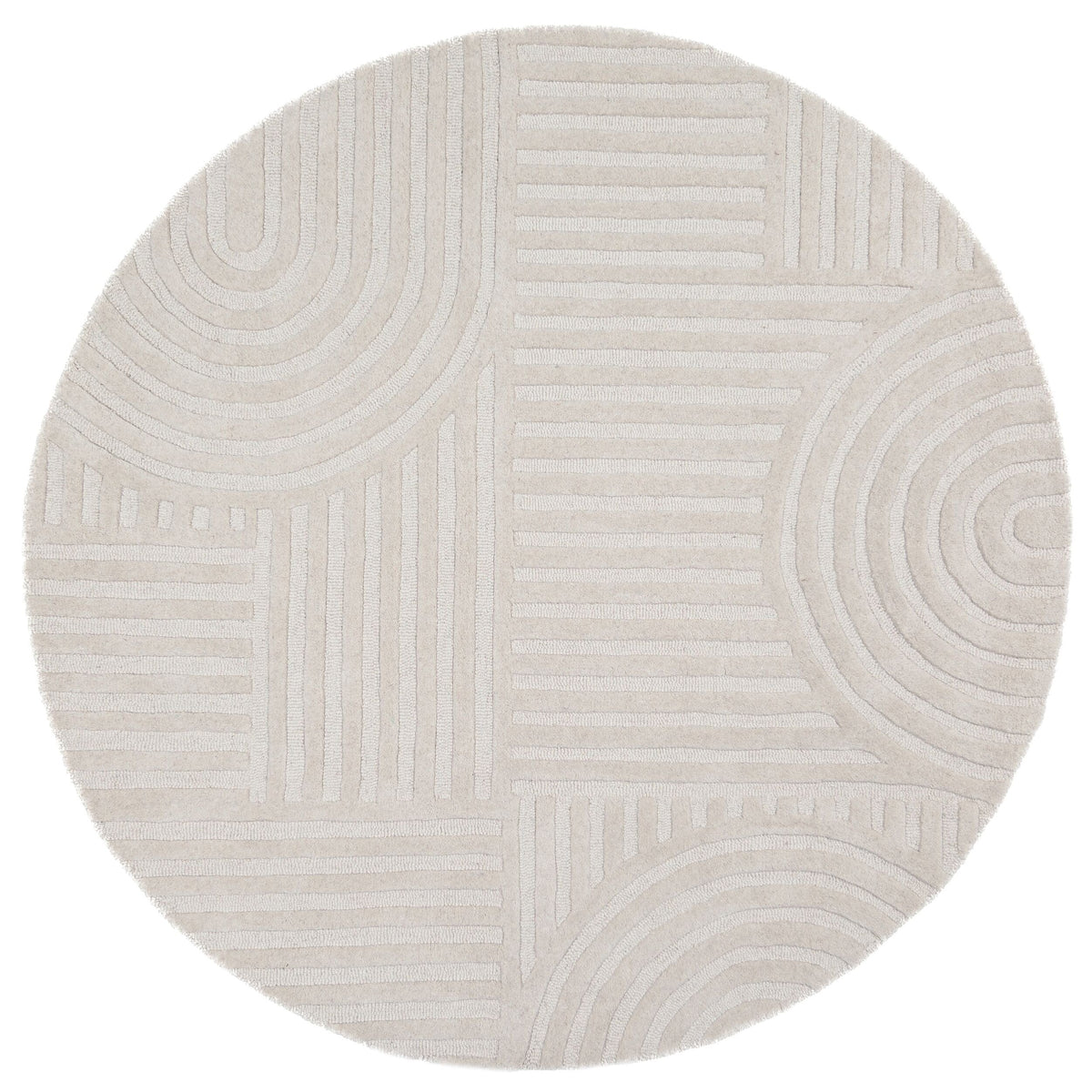 Zen Garden - Rund ullmatta