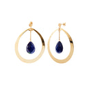 Creoles Solange Lapis Lazuli