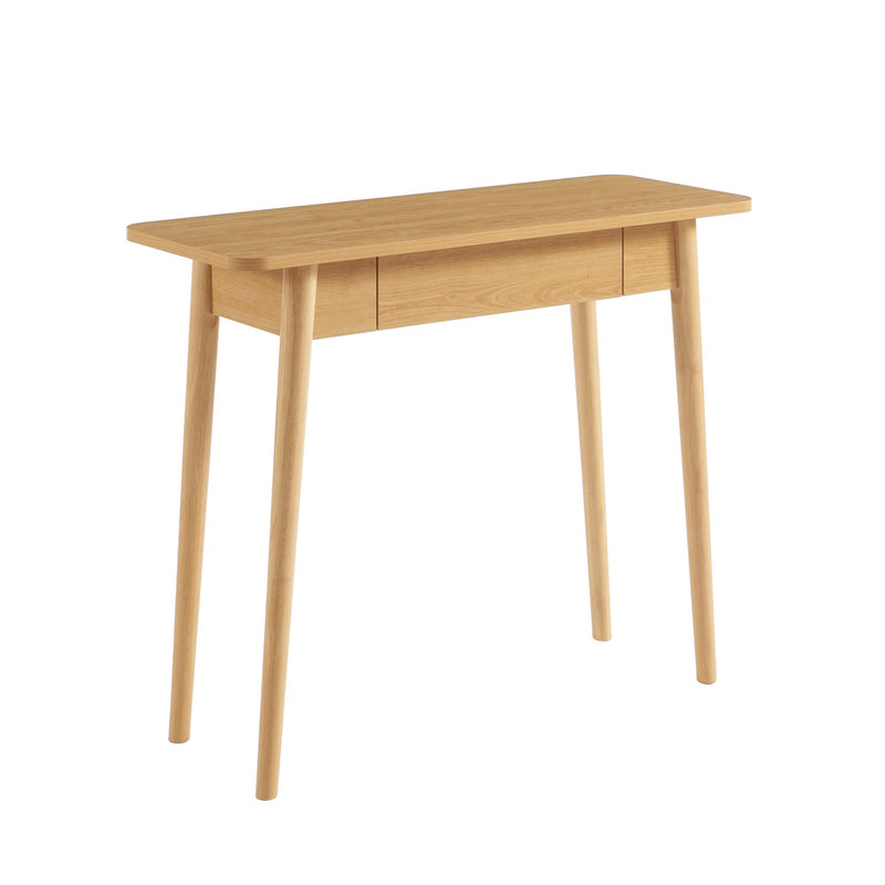 Console - Solenn - Effet Chêne - 1 Tiroir