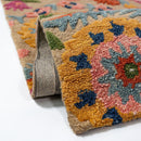 Tapis En Laine De Couloir Amira Floral