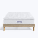 Pack - Bien-Être Suprême mattress + Chêne Clair slat base