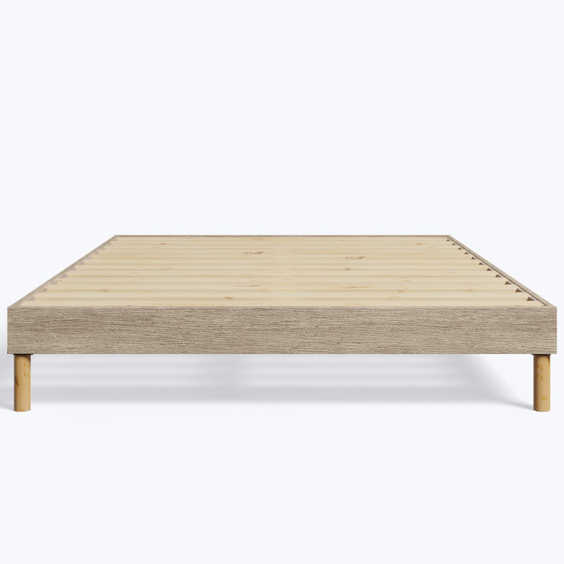 Pack - Bien-Être Suprême mattress + Chêne Clair slat base