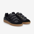 Sheffield Straps W - Nappa/Suede - Black/Black